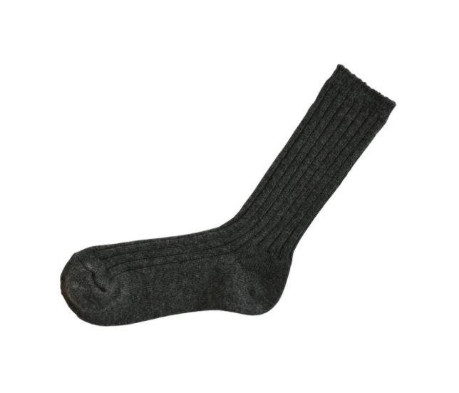 Nishiguchi Kutsuhshita Cashmere ribbed socks shop Boston
