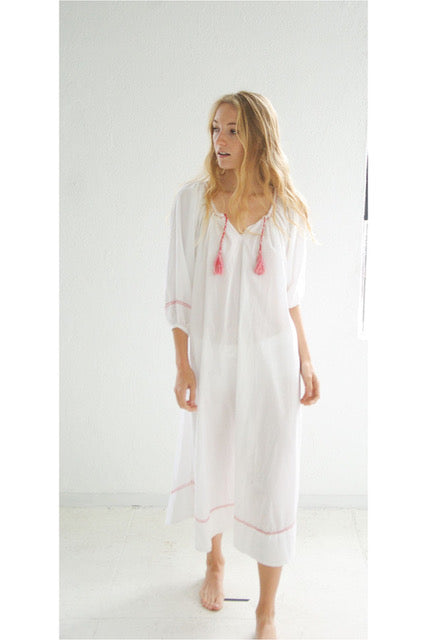 Domi peasant night gown sleepwear loungewear shop boston