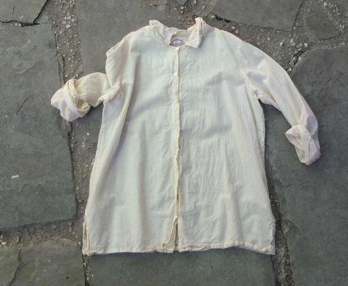 Natural Button Shirt - Khadi Cotton