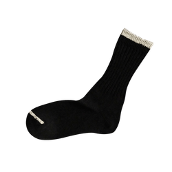 Nishigushi Kutsushita cotton silk crew socks mens and womens