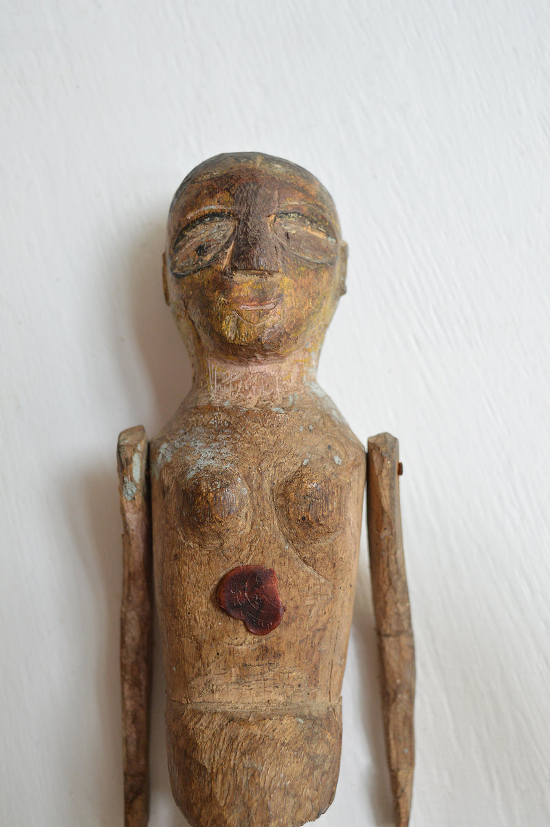 Vintage Wooden Figure