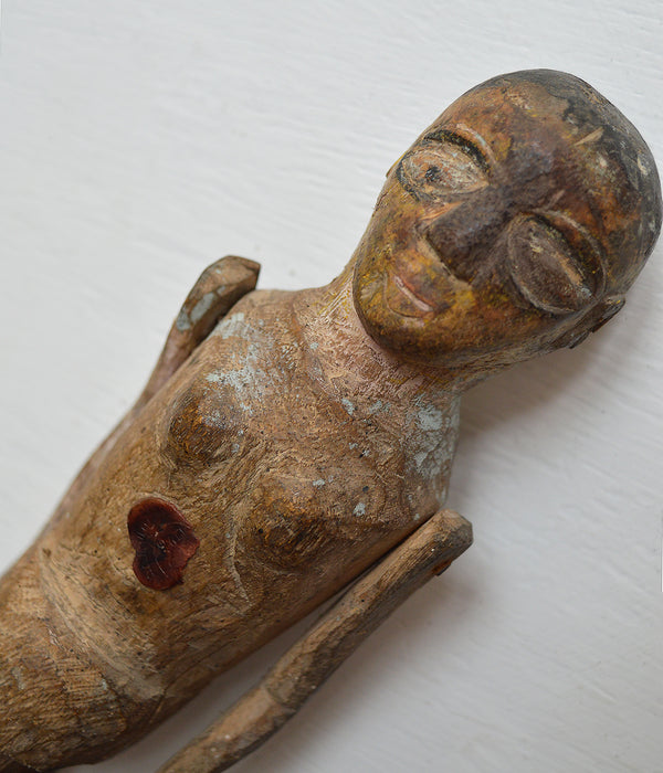 Vintage Wooden Figure