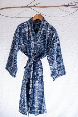 handmade bathrobe vintage guatemala jaspe fabric shop boston 